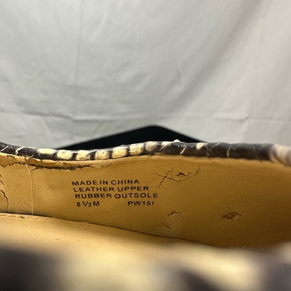 Michael Kors Snake Skin High Heel pumps size 8.5 shoe - Picture 8 of 10